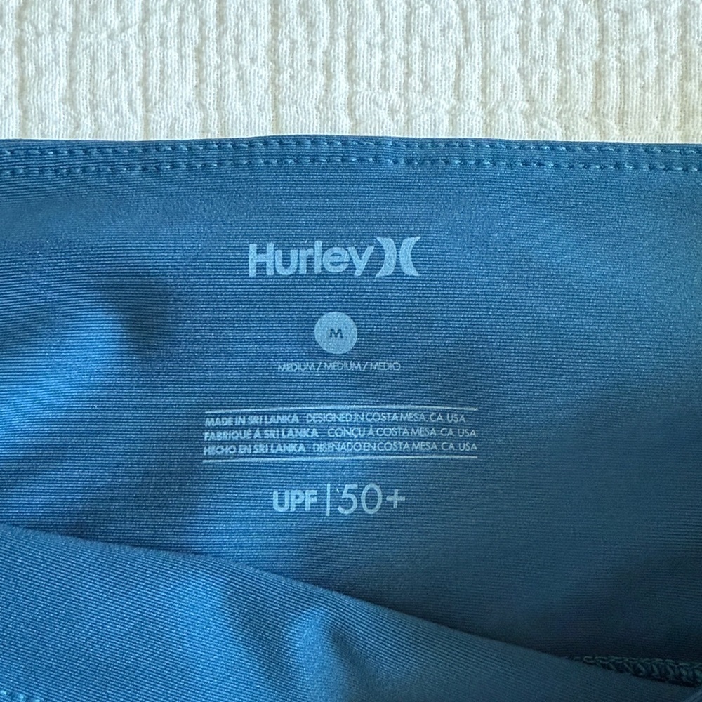 Hurley Deep Blue water leggings / M - Picture 2 of 6